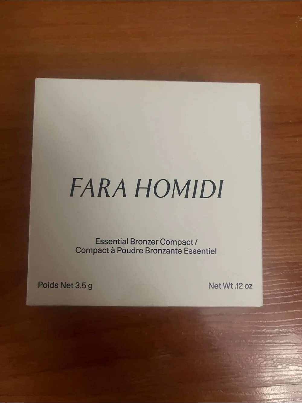 Fara Homidi Essential Bronzer Refillable Compact - in shade Bois
